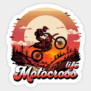 Motocross Life Sticker